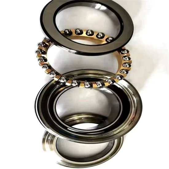 7310becbm Double-Row Angular Contact Ball Bearing 50x110x27mm ABEC-3