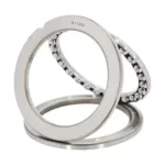 Double Row Angular Contact Ball Slewing Bearing with Cross Roller Thrust Features