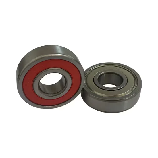 6001-2RS 6002-2RS 6003-2RS Deep Groove Ball Bearing Steel Cage OEM Stock