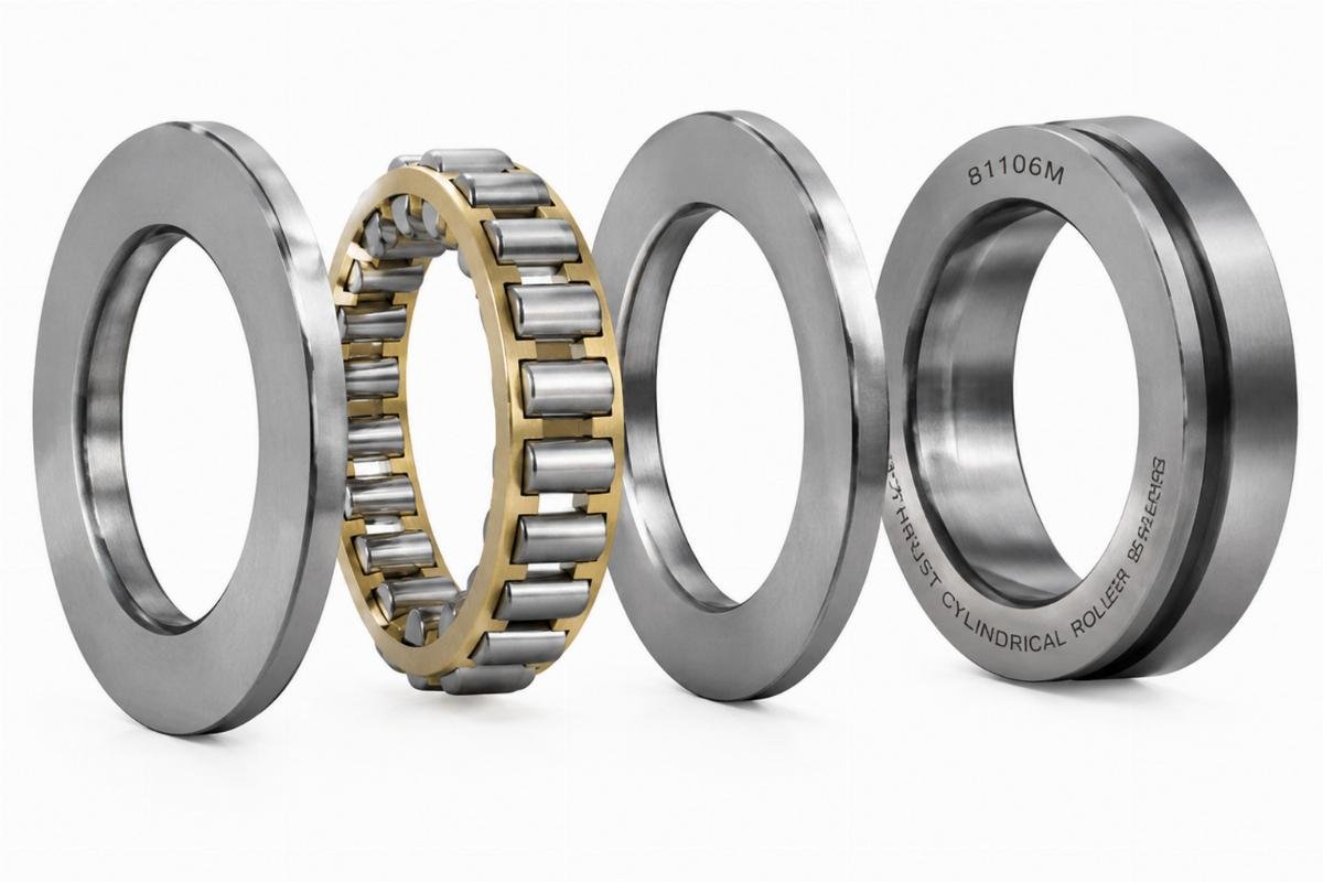 81106m thrust cylindrical roller bearing separated components