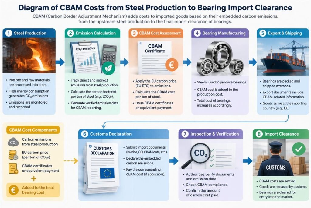 CBAM Steel Costs 2026: Bearing Prices for Bulk Wholesale