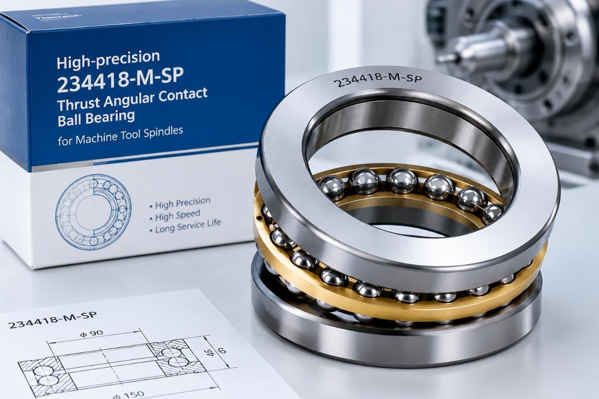 High-precision 234418-M-Sp thrust angular contact ball bearing for machine tool spindles