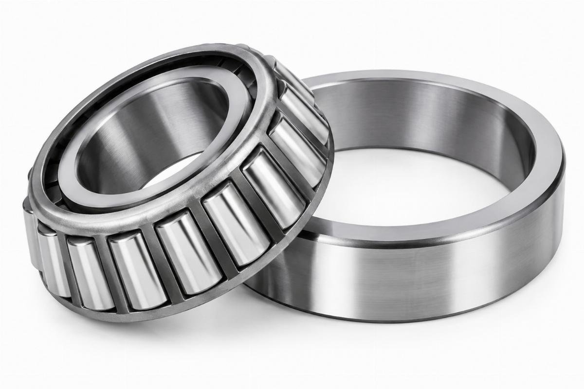 Single row chrome steel tapered roller bearing for wheel hub applications